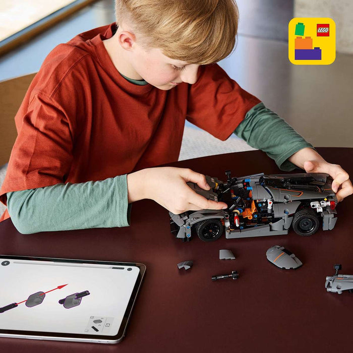LEGO Hypercar Koenigsegg Jesko Absolut Grigia - 42173
