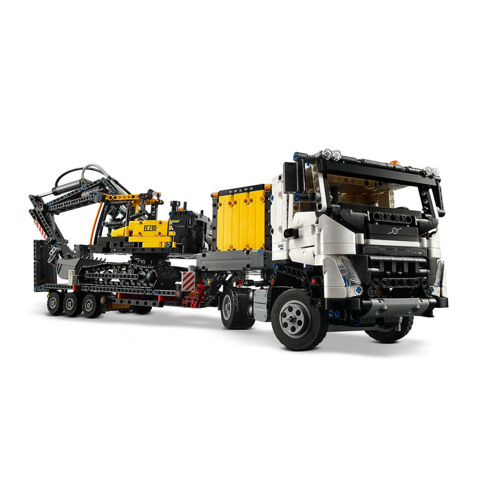 LEGO Autocarro Volvo Fmx Ed Escavatore Elettrico Ec230 - 42175