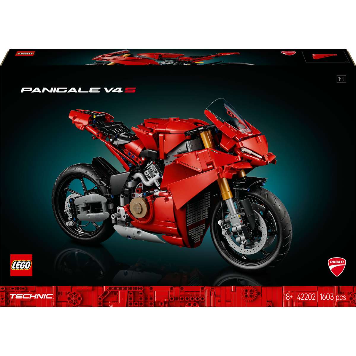 LEGO Motocicletta Ducati Panigale V4 S 42202 — Mornati Paglia