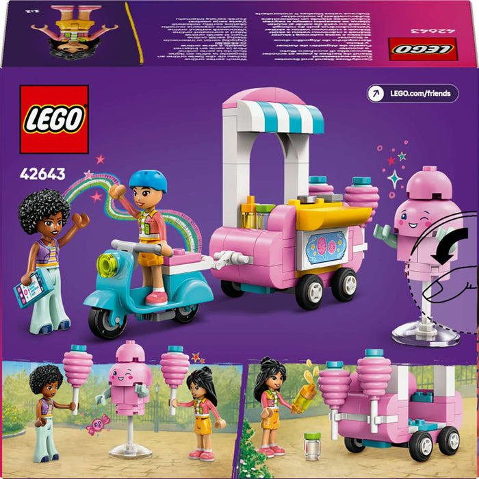 LEGO Bancarella Di Zucchero Filato E Scooter - 42643
