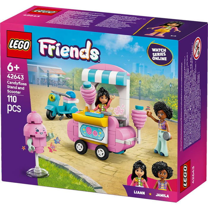 LEGO Bancarella Di Zucchero Filato E Scooter - 42643