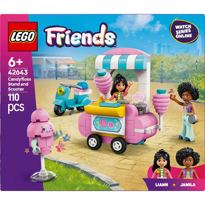 LEGO Bancarella Di Zucchero Filato E Scooter - 42643