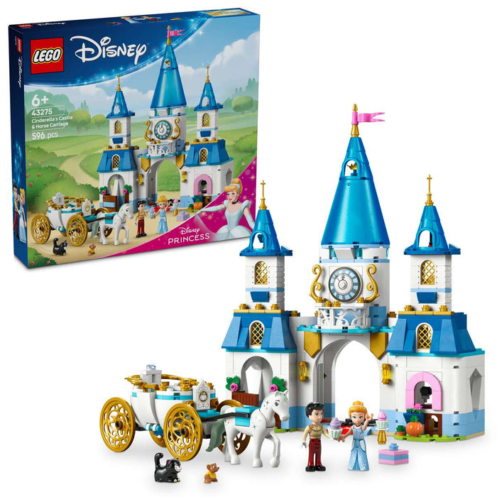 LEGO Castello E Carrozza Di Cenerentola - 43275