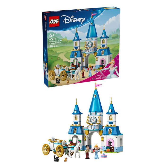 LEGO Castello E Carrozza Di Cenerentola - 43275