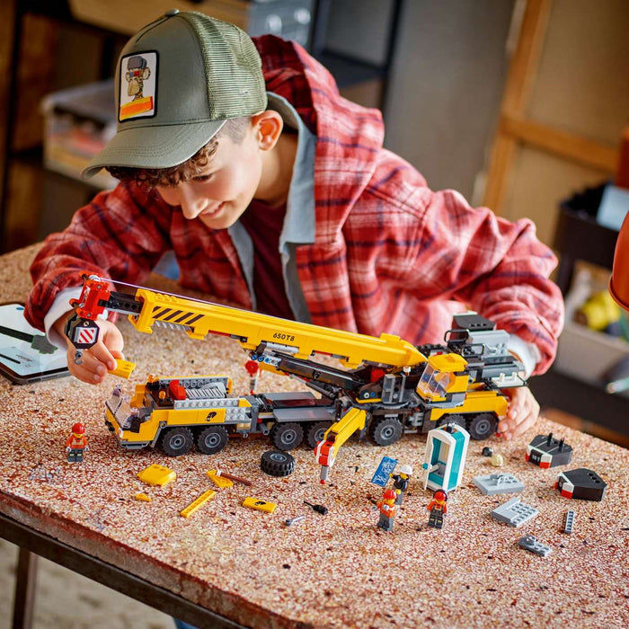 LEGO Gru Da Cantiere Mobile Gialla - 60409