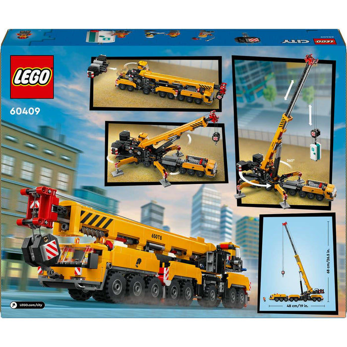 LEGO Gru Da Cantiere Mobile Gialla - 60409