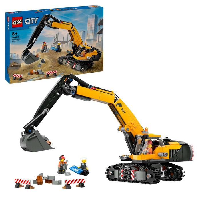 LEGO Escavatore Da Cantiere Giallo - 60420