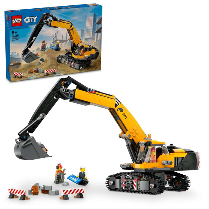 LEGO Escavatore Da Cantiere Giallo - 60420