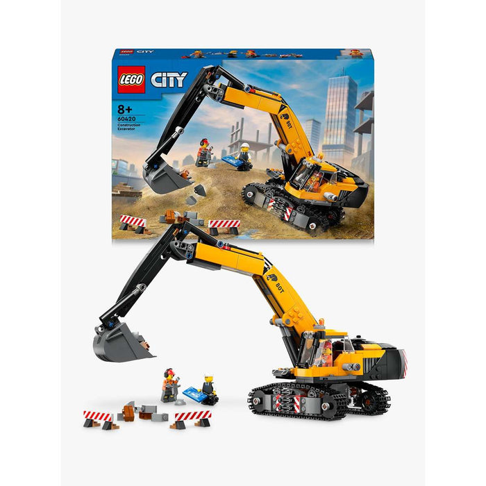 LEGO Escavatore Da Cantiere Giallo - 60420