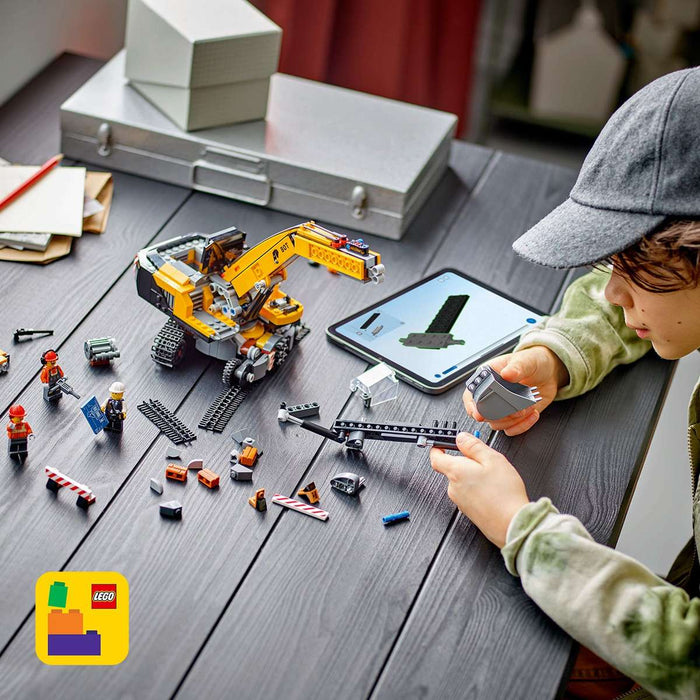 LEGO Escavatore Da Cantiere Giallo - 60420