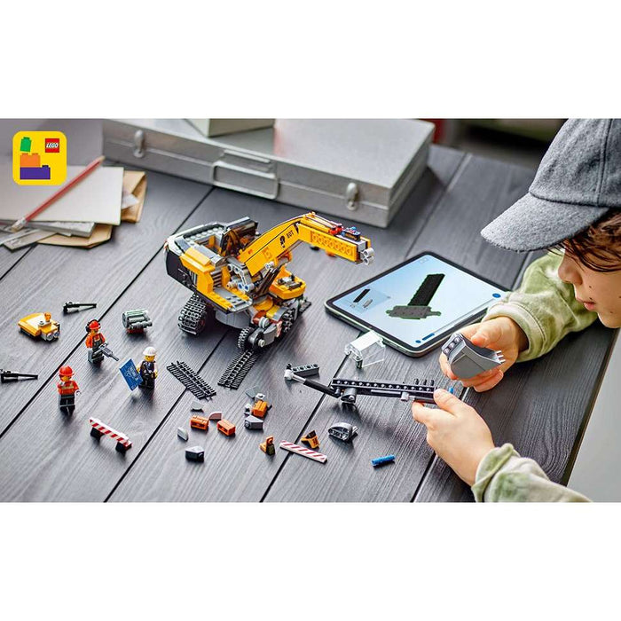 LEGO Escavatore Da Cantiere Giallo - 60420