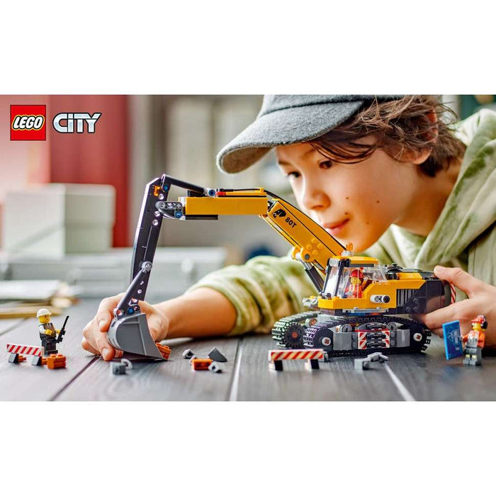 LEGO Escavatore Da Cantiere Giallo - 60420