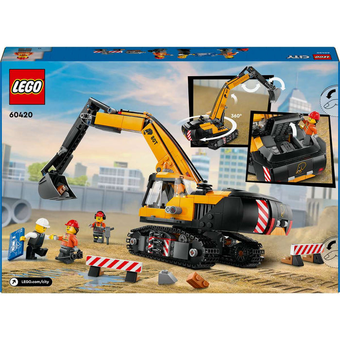 LEGO Escavatore Da Cantiere Giallo - 60420