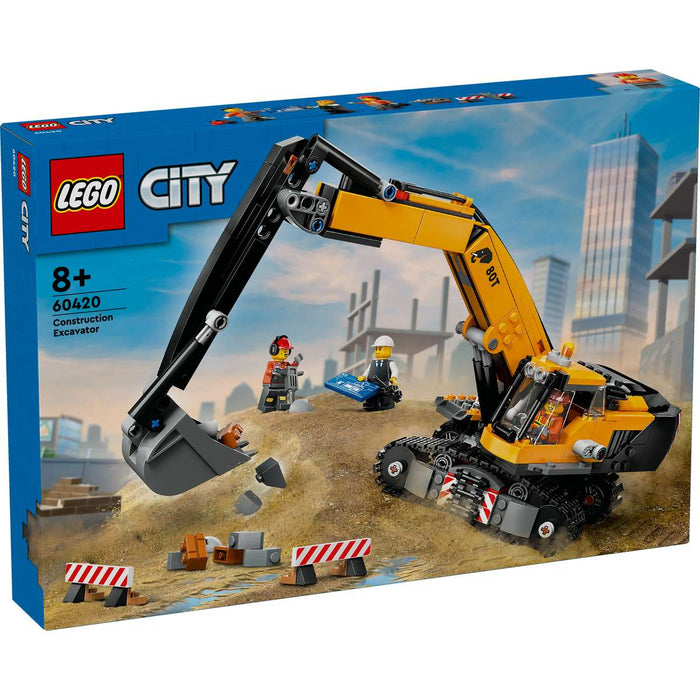 LEGO Escavatore Da Cantiere Giallo - 60420