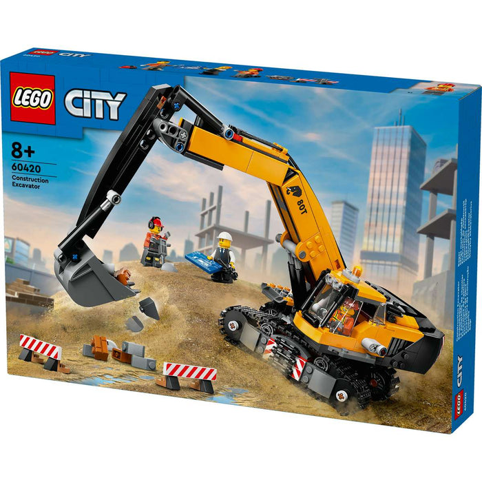 LEGO Escavatore Da Cantiere Giallo - 60420