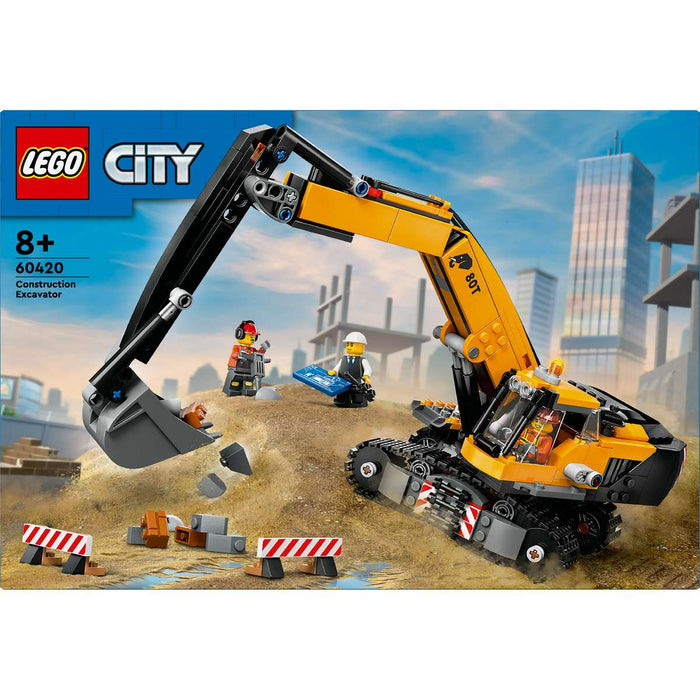 LEGO Escavatore Da Cantiere Giallo - 60420