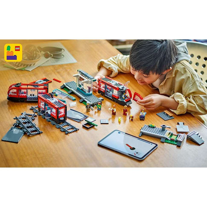 LEGO Tram E Fermata Del Tram - 60423