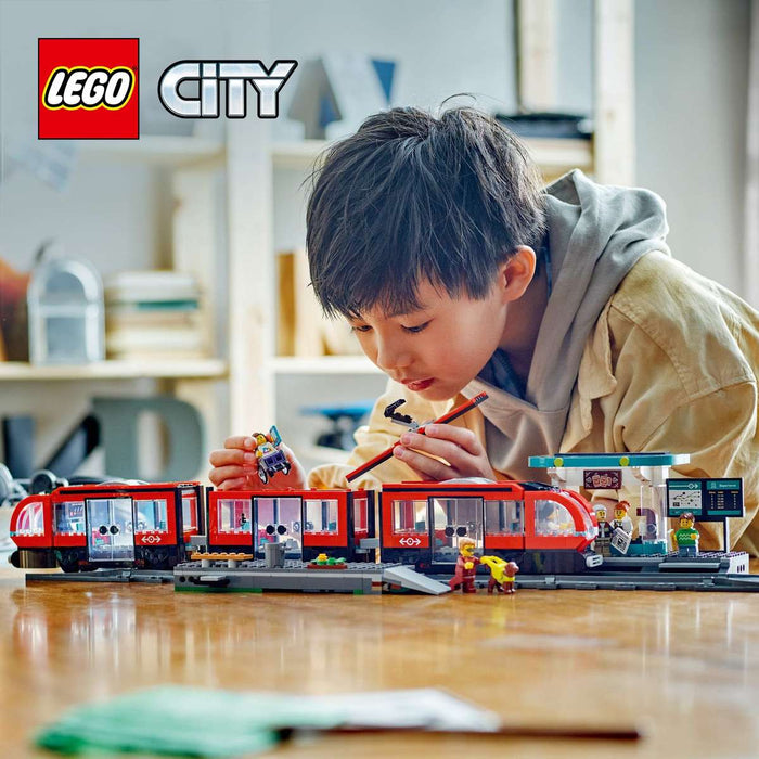 LEGO Tram E Fermata Del Tram - 60423
