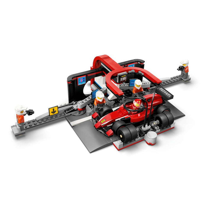 LEGO Pitstop E Meccanici Con Monoposto Ferrari F1® - 60443