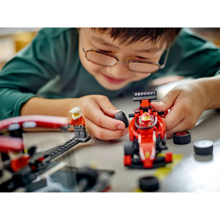 LEGO Pitstop E Meccanici Con Monoposto Ferrari F1® - 60443