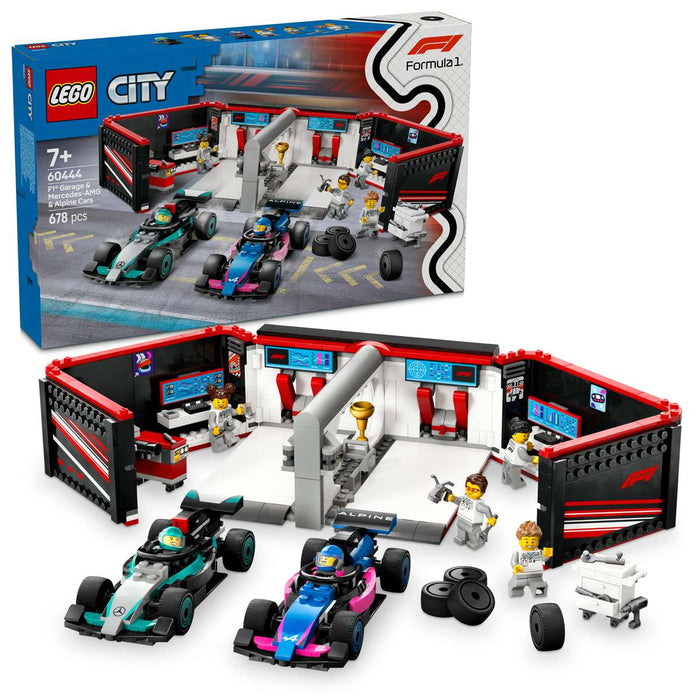 LEGO Garage Con Monoposto Mercedes-Amg E Alpine F1® - 60444