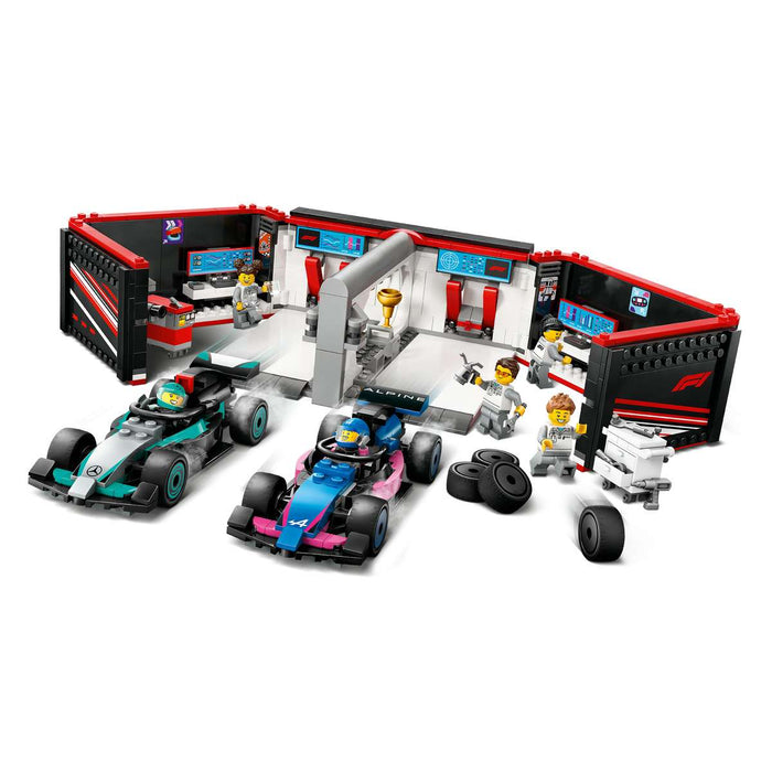 LEGO Garage Con Monoposto Mercedes-Amg E Alpine F1® - 60444