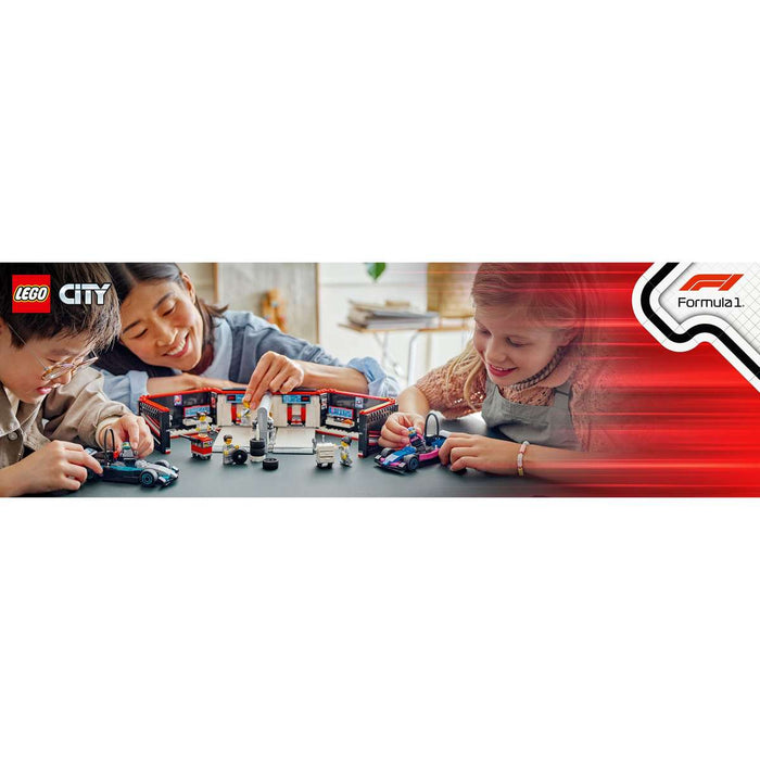 LEGO Garage Con Monoposto Mercedes-Amg E Alpine F1® - 60444