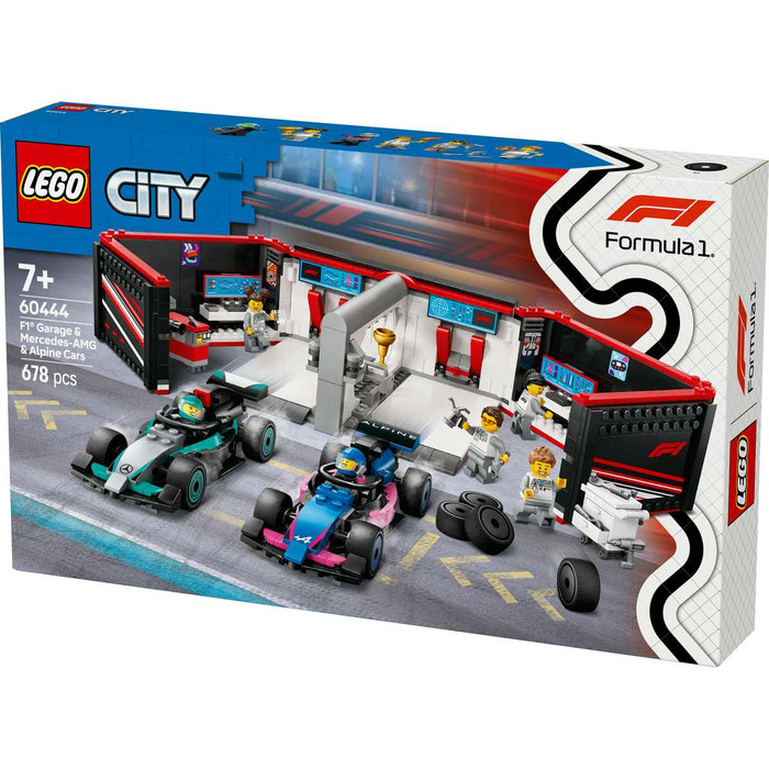 LEGO Garage Con Monoposto Mercedes-Amg E Alpine F1® - 60444