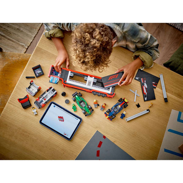 LEGO Autotrasportatore F1® Con Monoposto Rb20 E Amr24 F1® - 60445