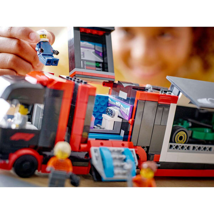LEGO Autotrasportatore F1® Con Monoposto Rb20 E Amr24 F1® - 60445