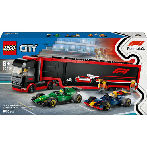 LEGO Autotrasportatore F1® Con Monoposto Rb20 E Amr24 F1® - 60445