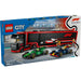 LEGO Autotrasportatore F1® Con Monoposto Rb20 E Amr24 F1® - 60445