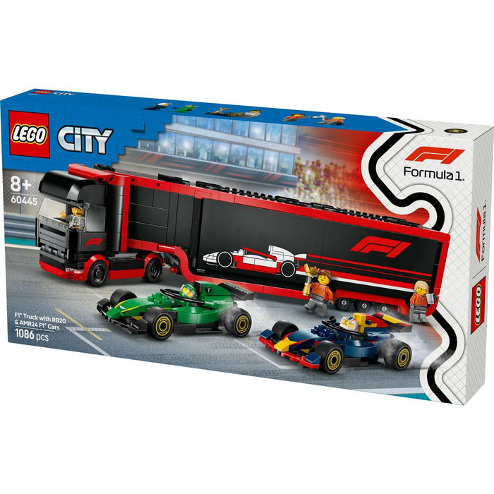 LEGO Autotrasportatore F1® Con Monoposto Rb20 E Amr24 F1® - 60445