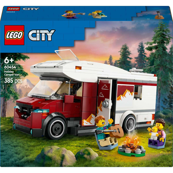 Lego City Camper van delle vacanze d'avventura, Giochi di costruzione Set da costruzione, 6 anno/i, Plastica, 385 pz, 627 g Lego City Camper van delle vacanze d'avventura, Giochi di costruzione Set da costruzione, 6 anno/i, Plastica, 385 pz, 627 g