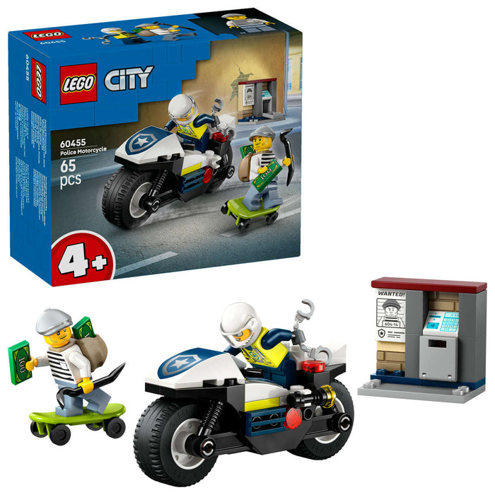 LEGO Inseguimento Della Moto Della Polizia - 60455