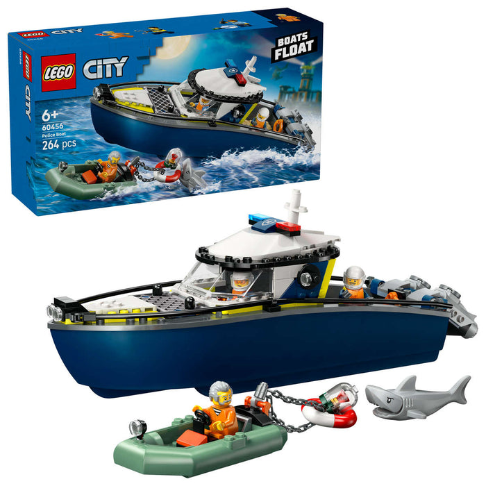 LEGO Inseguimento Del Motoscafo Della Polizia - 60456