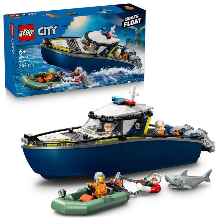 LEGO Inseguimento Del Motoscafo Della Polizia - 60456