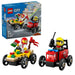 LEGO Pack Veicoli Corsa Pizzaiolo Vs Pompiere - 60458