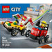 LEGO Pack Veicoli Corsa Pizzaiolo Vs Pompiere - 60458