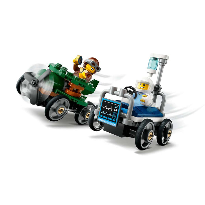 LEGO Pack Veicoli Da Corsa Aereo Contro Letto D' Ospedale - 60459