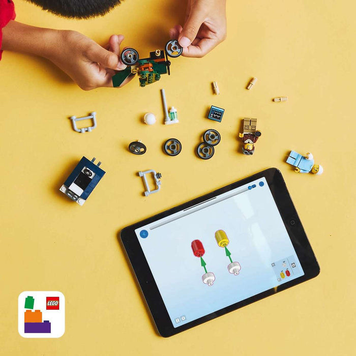 LEGO Pack Veicoli Da Corsa Aereo Contro Letto D' Ospedale - 60459