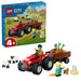 LEGO Trattore Agricolo Rosso Con Rimorchio E Pecore - 60461