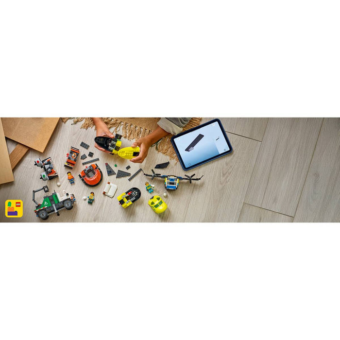 LEGO Remix Aereo Camion Di Servizio E Hovercraft - 60505