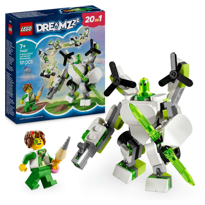 LEGO Le Avventure Del Robot E Del Veicolo Di Z-Blob - 71487