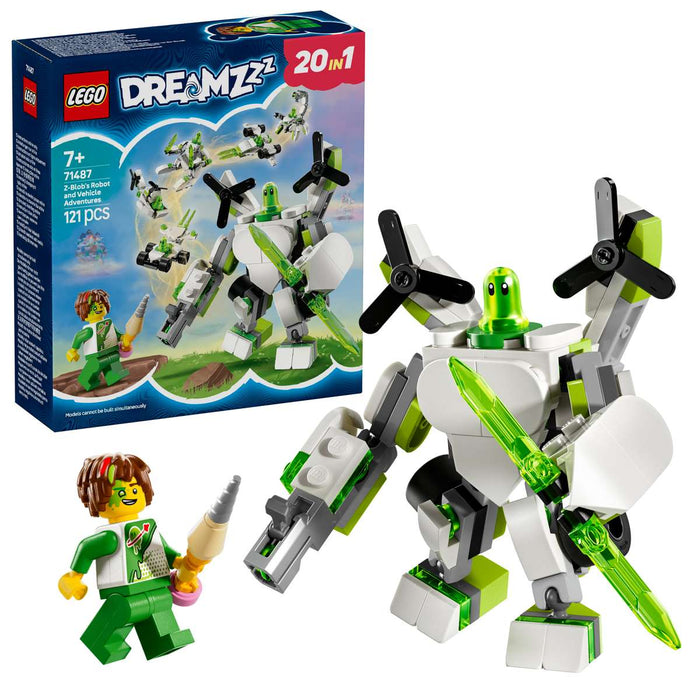 LEGO Le Avventure Del Robot E Del Veicolo Di Z-Blob - 71487