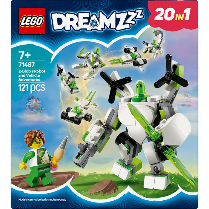 LEGO Le Avventure Del Robot E Del Veicolo Di Z-Blob - 71487