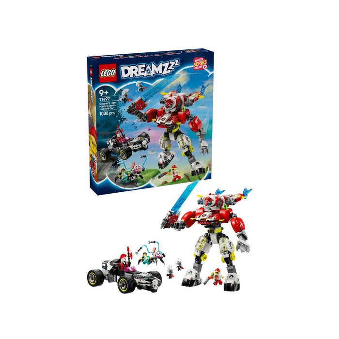 LEGO Mech Tigre Di Cooper E Bolide Di Zero - 71497