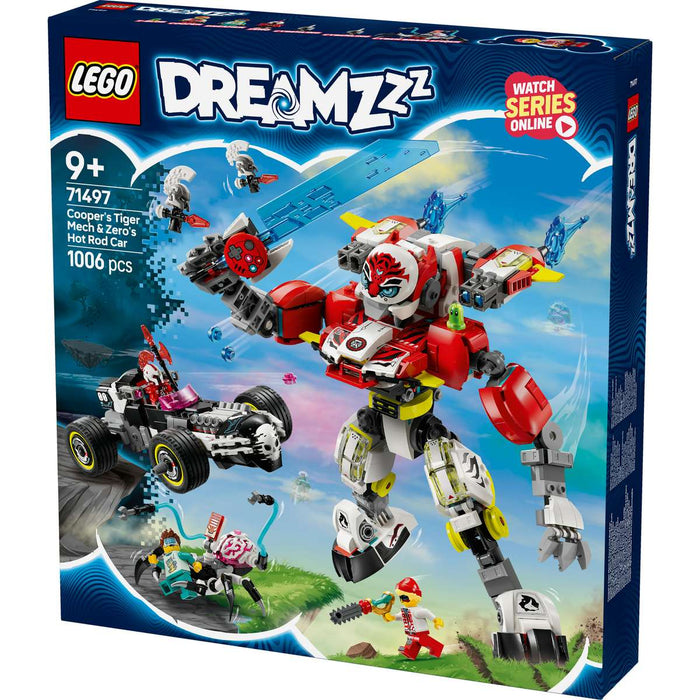 LEGO Mech Tigre Di Cooper E Bolide Di Zero - 71497