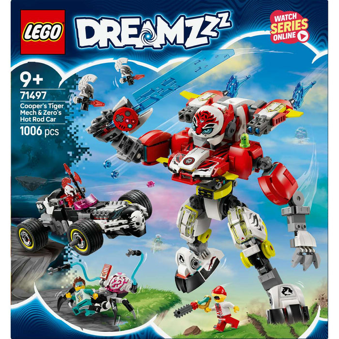 LEGO Mech Tigre Di Cooper E Bolide Di Zero - 71497