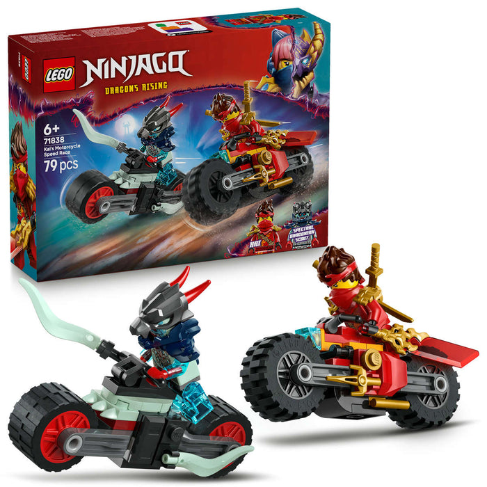 LEGO Gara Di Velocità Sulla Moto Di Kai - 71838